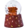 Silver Buffalo Harry Potter Mini Light Up Snow Globe│Hufflepuff Badger│3.8 Inches Tall, 45mm (Small)(Gilmore Girls: Luke’s Diner)