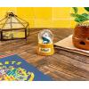 Silver Buffalo Harry Potter Mini Light Up Snow Globe│Hufflepuff Badger│3.8 Inches Tall, 45mm (Small)(Harry Potter: Hufflepuff Badger)