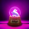 Silver Buffalo Harry Potter Mini Light Up Snow Globe│Hufflepuff Badger│3.8 Inches Tall, 45mm (Small)(Harry Potter: Hufflepuff Badger)