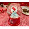 Silver Buffalo Harry Potter Mini Light Up Snow Globe│Hufflepuff Badger│3.8 Inches Tall, 45mm (Small)(Hello Kitty: Christmas)
