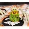 Silver Buffalo Harry Potter Mini Light Up Snow Globe│Hufflepuff Badger│3.8 Inches Tall, 45mm (Small)(Keroppi: Halloween)