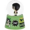 Silver Buffalo Harry Potter Mini Light Up Snow Globe│Hufflepuff Badger│3.8 Inches Tall, 45mm (Small)(The Powerpuff Girls: Buttercup)