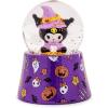 Silver Buffalo Harry Potter Mini Light Up Snow Globe│Hufflepuff Badger│3.8 Inches Tall, 45mm (Small)(Kuromi: Halloween)