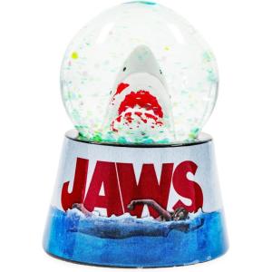 Silver Buffalo Harry Potter Mini Light Up Snow Globe│Hufflepuff Badger│3.8 Inches Tall, 45mm (Small)(Jaws)