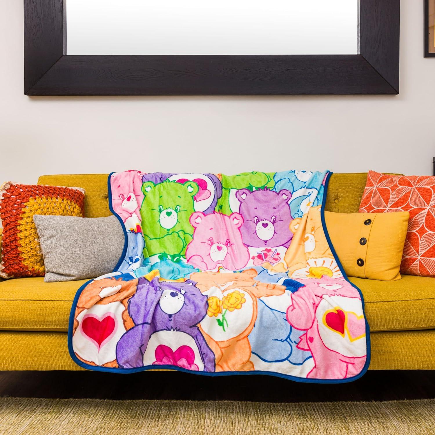 image:imageSilver Buffalo Peanuts Snoopy amp Woodstock 45 x 60 Inch Fleece Throw BlanketCare Bears X