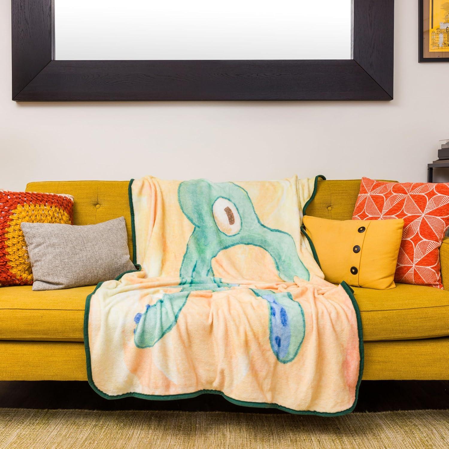 image:imageSilver Buffalo Peanuts Snoopy amp Woodstock 45 x 60 Inch Fleece Throw BlanketSpongebob Squarepants Squidward Artwork