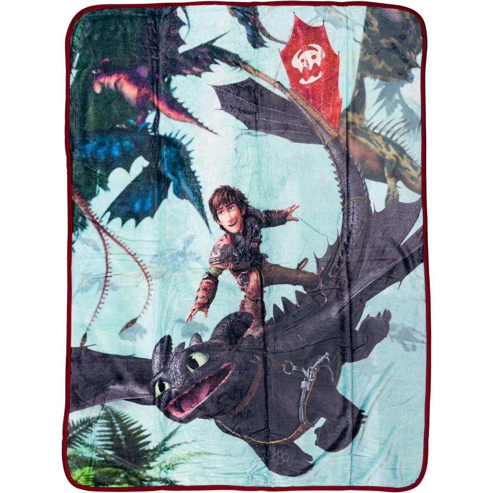 image:imageSilver Buffalo Peanuts Snoopy amp Woodstock 45 x 60 Inch Fleece Throw BlanketHow to Train Your Dragon