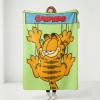 Silver Buffalo Peanuts Snoopy & Woodstock 45 x 60 Inch Fleece Throw Blanket(Garfield Hanging on)