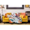 Silver Buffalo Peanuts Snoopy & Woodstock 45 x 60 Inch Fleece Throw Blanket(Kung Fu Panda)