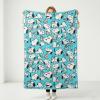 Silver Buffalo Peanuts Snoopy & Woodstock 45 x 60 Inch Fleece Throw Blanket(Peanuts Snoopy Multi Pose Expression)
