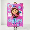 Silver Buffalo Peanuts Snoopy & Woodstock 45 x 60 Inch Fleece Throw Blanket(Pink)