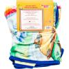 Silver Buffalo Peanuts Snoopy & Woodstock 45 x 60 Inch Fleece Throw Blanket(Rainbow Brite Rainbowland)