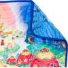 Silver Buffalo Peanuts Snoopy & Woodstock 45 x 60 Inch Fleece Throw Blanket(Rainbow Brite Rainbowland)