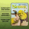 Silver Buffalo Peanuts Snoopy & Woodstock 45 x 60 Inch Fleece Throw Blanket(Shrek and Donkey Hugging)
