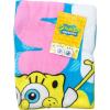 Silver Buffalo Peanuts Snoopy & Woodstock 45 x 60 Inch Fleece Throw Blanket(Spongebob Squarepants: Have the Best Day Ever)