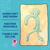 Silver Buffalo Peanuts Snoopy & Woodstock 45 x 60 Inch Fleece Throw Blanket(Spongebob Squarepants Squidward Artwork)