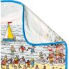 Silver Buffalo Peanuts Snoopy & Woodstock 45 x 60 Inch Fleece Throw Blanket(Where’s Waldo)