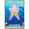 Silver Buffalo Peanuts Snoopy & Woodstock 45 x 60 Inch Fleece Throw Blanket(Patrick Star in Fishnets)