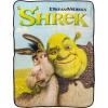 Silver Buffalo Peanuts Snoopy & Woodstock 45 x 60 Inch Fleece Throw Blanket(Shrek and Donkey Hugging)