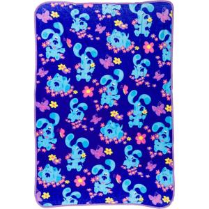 Silver Buffalo Peanuts Snoopy & Woodstock 45 x 60 Inch Fleece Throw Blanket(Blue’s Clues)