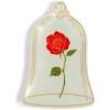 Silver Buffalo Disney Beauty and The Beast Enchanted Rose Sculpted Ceramic Trinket Tray, Storage Dish