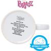 Silver Buffalo Bratz “Dump Him” Glitter Ceramic Mug Featuring Cloe, Jade, Sasha, and Yasmin, 20 Ounces