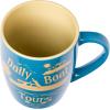 Silver Buffalo Gilligan’s Island “Daily Boat Tours” Jumbo Curved Ceramic Mug, 25 Ounces
