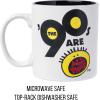 Silver Buffalo Nickelodeon “The ‘90s Are All That” Logo Wax Resist Ceramic Mug, 20 Ounces
