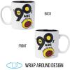 Silver Buffalo Nickelodeon “The ‘90s Are All That” Logo Wax Resist Ceramic Mug, 20 Ounces