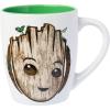 Silver Buffalo Guardians of the Galaxy “I am Groot” Jumbo Curved Ceramic Mug, 25 Ounces
