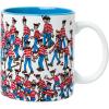 Silver Buffalo Where’s Waldo Ceramic Mug, 20 Ounces